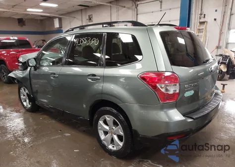2014 Subaru Forester 2.5I Premium из США, поврежденный, VIN JF2SJAECXEH543056